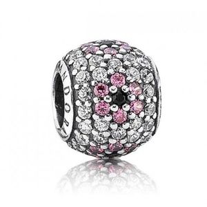 Pandora || Pink Pave Cherry Blossom Charm